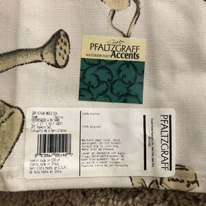 Pfaltzgraff Naturewood Accents Cotton Fabric Placemats 4 Count